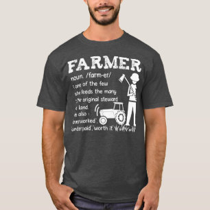 T-shirt Agriculteur l'un des rares qui nourrit le ranch ag