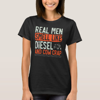 T-shirt Agriculteur  Tracteur  Ferme Éleveur  Les Hommes R