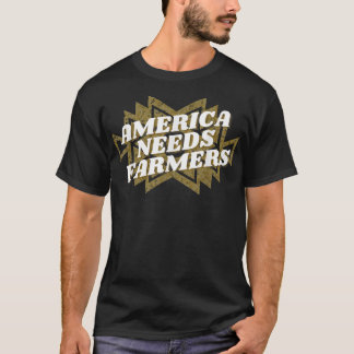 T-shirt Agriculteurs, Agriculture, Ferme, Cultures, Vaches