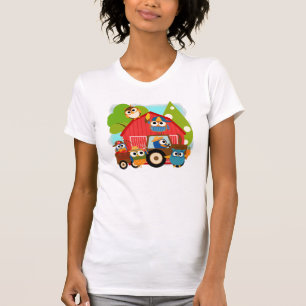 T-shirt Agriculteurs de hibou