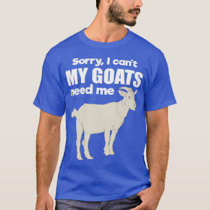T-shirt Agriculture Amusant Goat Lover Fermier Animal de f