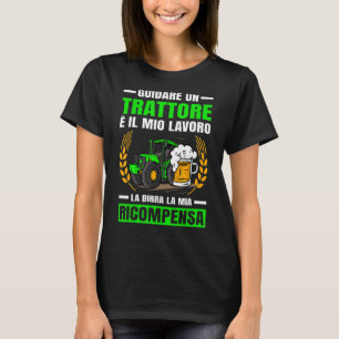 T-shirt Agriculture Bière Mon Tracteur récompense