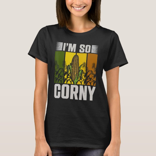 T-shirt Agriculture dans le blé de maïs Famme d'avoine de  (Devant)