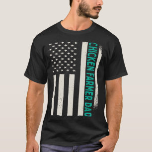 T-shirt Agriculture de porc patriotique Agriculture de pou
