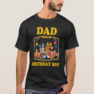 T-shirt Agriculture Ferme D'Anniversaire Thématique Papa D