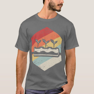 T-shirt Agriculture Hydroponique Rétro Agriculteur