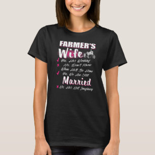 T-shirt Agriculture Oui Nous sommes toujours mariés Funny
