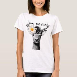 T-shirt Ah, cerfs communs