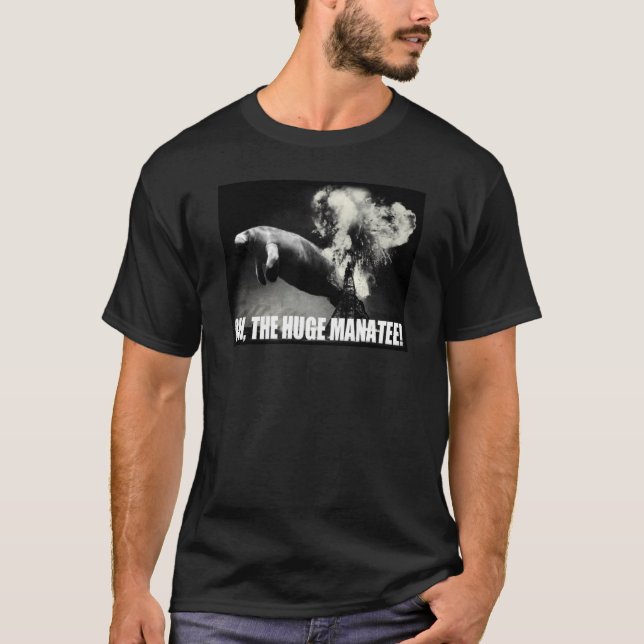 T-shirt Ah, le lamantin énorme ! (Devant)