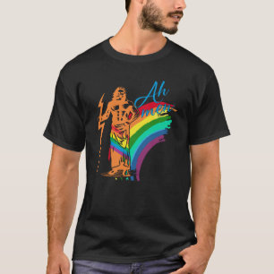 T-shirt Ah Men Support LGBTQ Gay pride Mois Mignonne Gay P