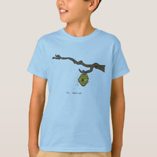T-shirt Ah, ruche