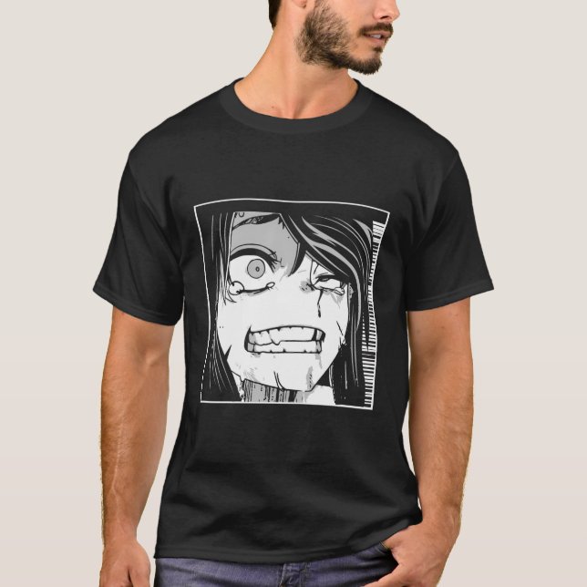 T-shirt Ahegao Anime (Devant)