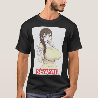 T-shirt ahegao Senpai 1