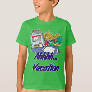 T-shirt Ahh Camping de vacances