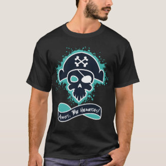 T-shirt Ahoy mes amis Pirates rétro