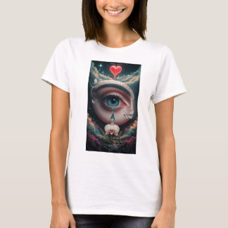 T-shirt Aï de conception des yeux