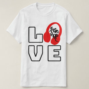 T-shirt Ai de l'amour pour Hiphop