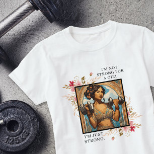 T-shirt AI GEN Femme Poids Lifter Inspirationnel