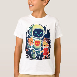 T-shirt AI & Robot Characters – Futuristic Design Collecti