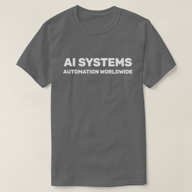 T-Shirt AI Systems™ (Design devant)