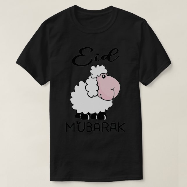 T-shirt Aïd Al-Adha, Aïd Moubarak Musulmans 2022 Moutons a (Design devant)