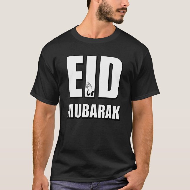 T-shirt Aïd Al Fitr Aïd Al Adha Aïd Moubarak (Devant)