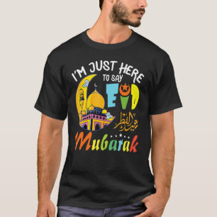 T-shirt Aïd el-Moubarak Aïd el-Fitr et Aïd el-Aïd el-Aïd e