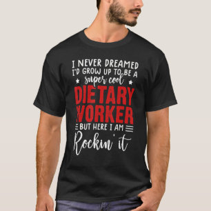 T-shirt aide alimentaire appréciation chemise service drôl