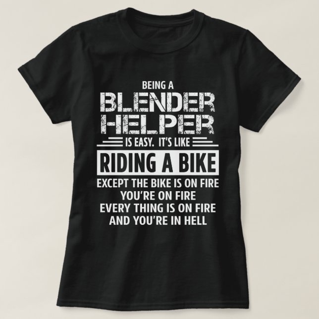 T-shirt Aide Blender (Design devant)