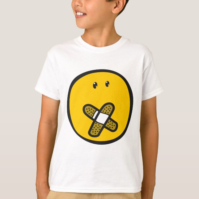 T-shirt Aide de bande Emoji (Devant)