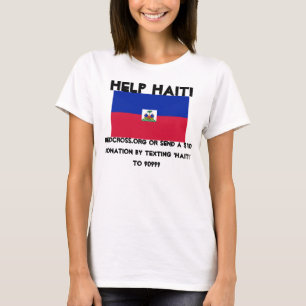 T-shirt aide Haïti