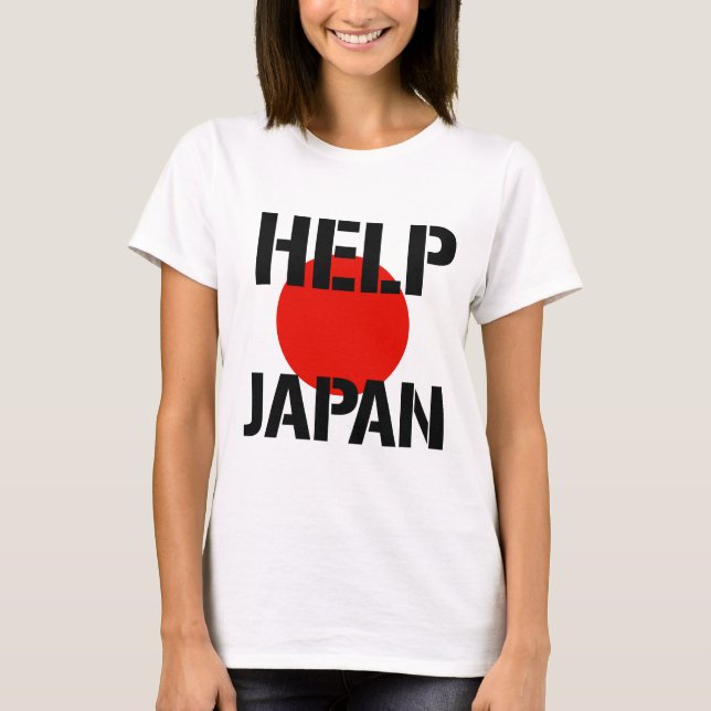 T-shirt Aide Japon - (Devant)