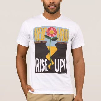 T-SHIRT AIDE LE HAÏTI DE SE LEVER !