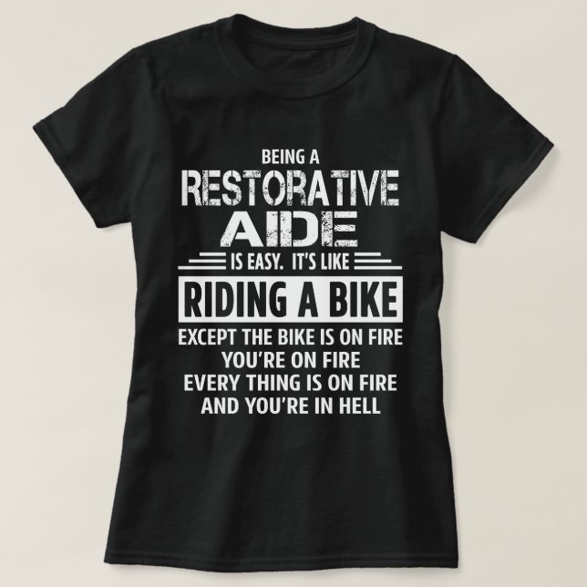 T-shirt Aide réparatrice (Design devant)