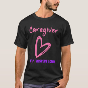 T-shirt Aide Soignant Homme Aide Respect Soignant Infirmiè