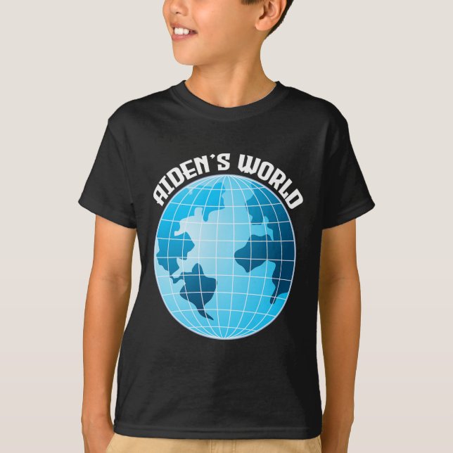T-shirt Aidenacesarmy combat contre le cancer Aiden’s worl (Devant)