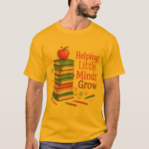 T-shirt « Aider les petits esprits à grandir » - L