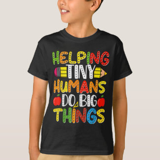 T-shirt Aider les petits humains à faire de grandes choses