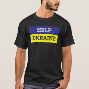 T-shirt Aider l'Ukraine à mettre fin à la guerre en Ukrain