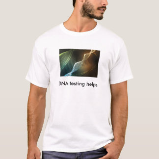 T-shirt Aides d'essai d'ADN