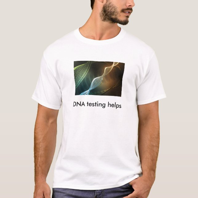 T-shirt Aides d'essai d'ADN (Devant)