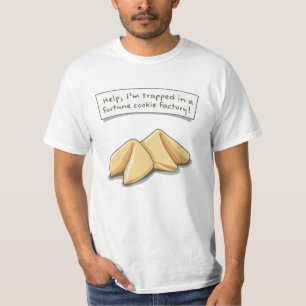 T-shirt Aidez, je suis emprisonné dans une usine de