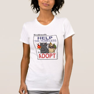 T-shirt Aidez le sans-abri