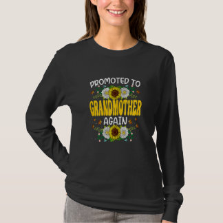 T-shirt Aïeule Aga promue Tournesol Rétro Femmes
