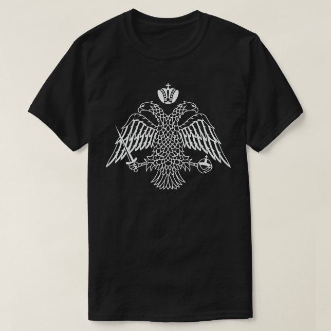 T-shirt Aigle à deux têtes (Design devant)