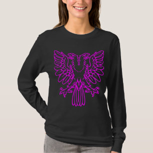 T-shirt Aigle à deux têtes - Magenta