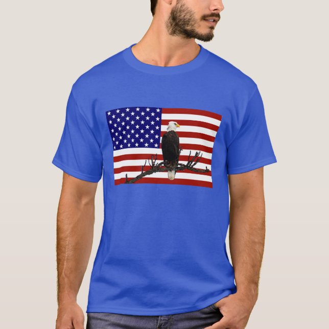 T-shirt Aigle à tête blanche toujours en vigueur (Devant)
