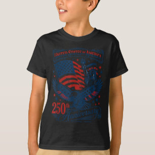 T-shirt Aigle américain 250e anniversaire de l'Aamérique