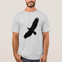 Aigle Bald en Silhouette Black Graphisme