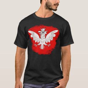 T-shirt Aigle blanc polonais